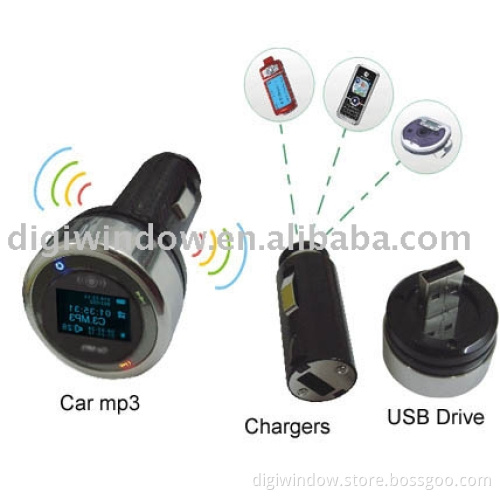Car Audio, Car MP3 Player with FM Wireless Transmitter(DW-3-032)